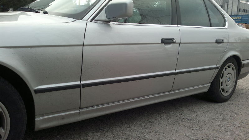 фото №9, Молдинг дверная pawa czarna pcv do bmw e34 1988-1996 8 szt.