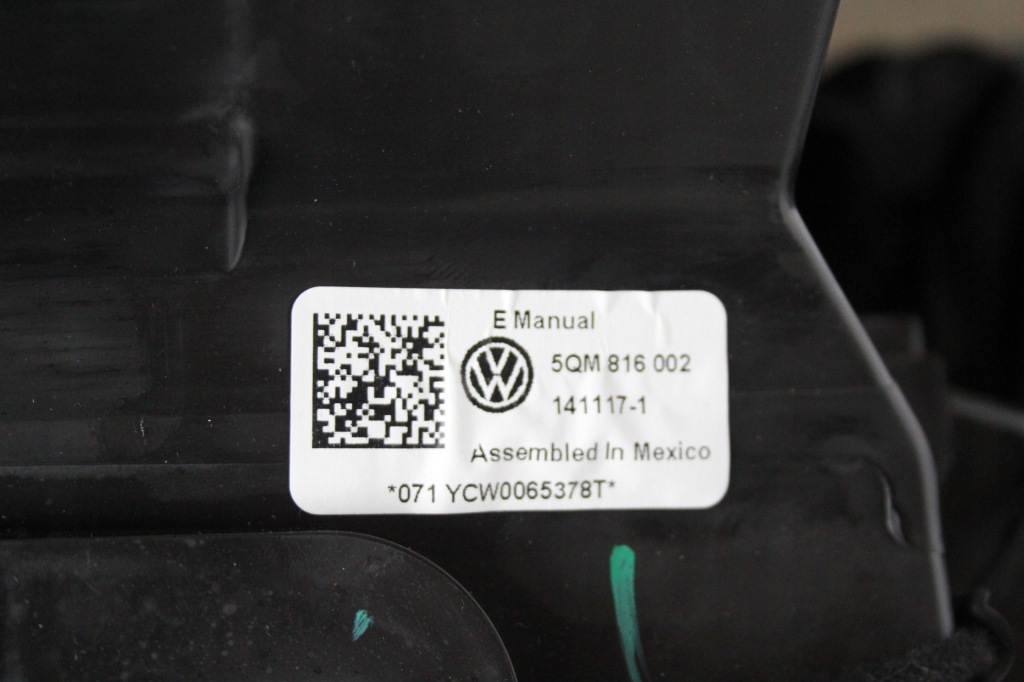 фото №5, Отопитель vw tiguan allspace 5qm816002 комплектная