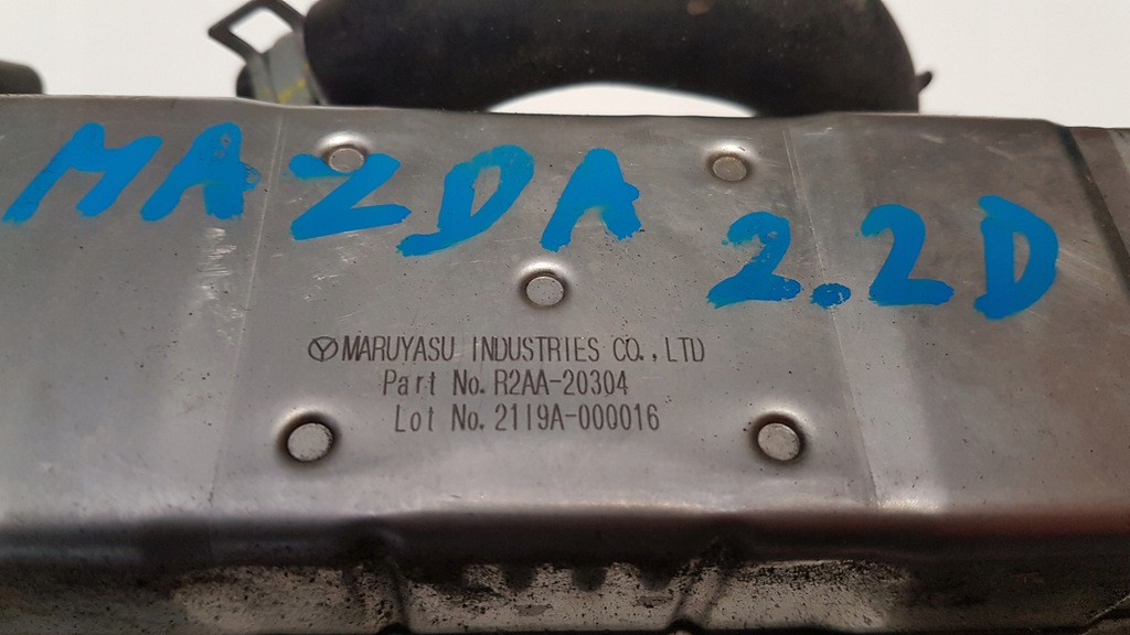 фото №2, Радиатор выхлопных газов mazda 2.2 mzr-cd r2aa20304