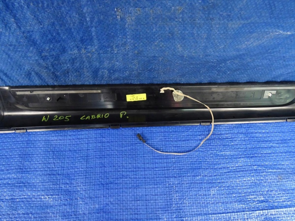 фото №3, Молдинг порог правая mercedes w205 cabrio