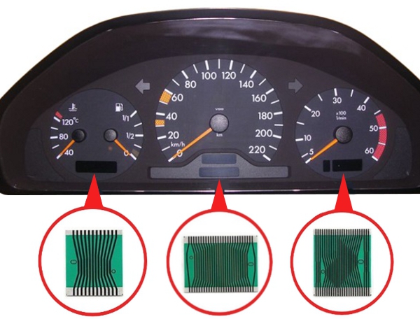 фото №4, Стрічка ремонт лічильник do mercedes w210 w202 r170