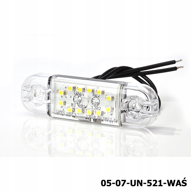 Габаритний ліхтар фара габаритна білий led slim Ціна