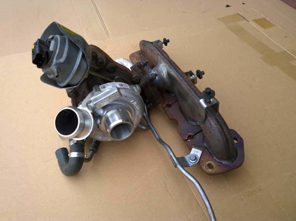 фото №10, Турбонагнетатель коллектор ford s-max mk1 2.0 дизель euro 5