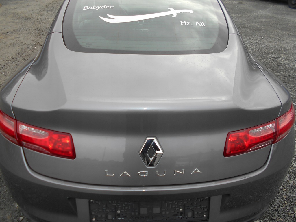 фото №6, Laguna 3 iii coupe кришка багажника багажника tekng 2008r