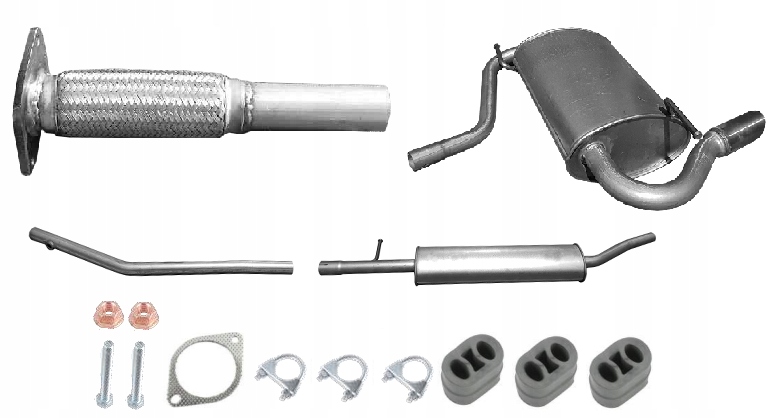 фото №1, Dacia duster 1.5 dci 4x4 kat комплект глушителей