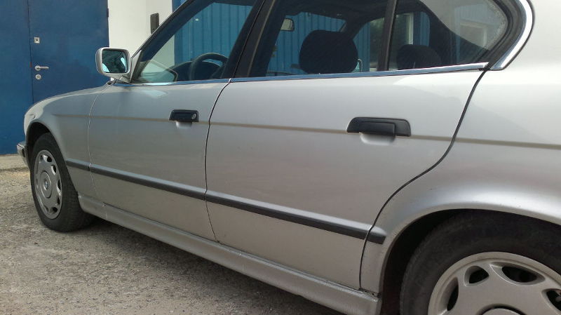 фото №11, Молдинг дверная pawa czarna pcv do bmw e34 1988-1996 8 szt.