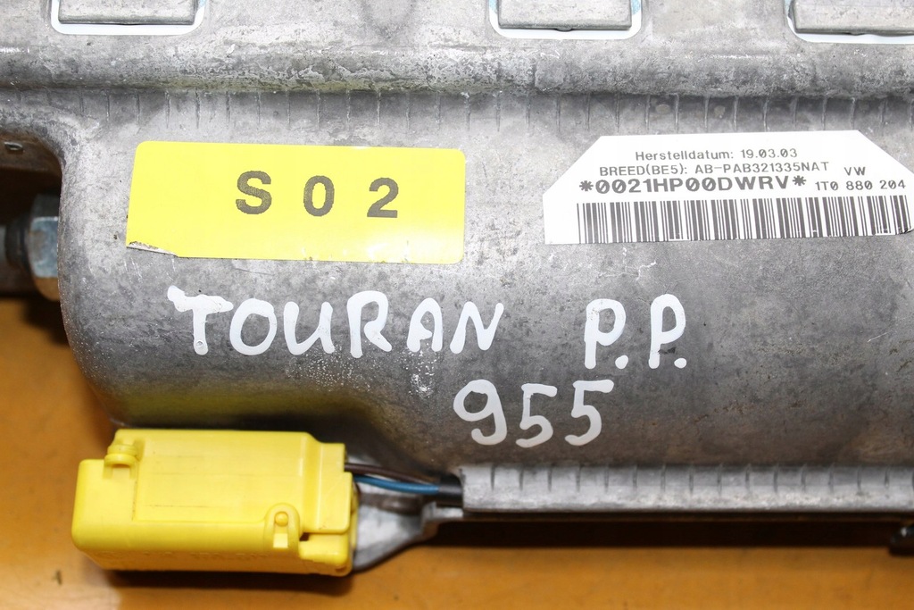 фото №8, Подушка пасажира vw touran 1t0880204