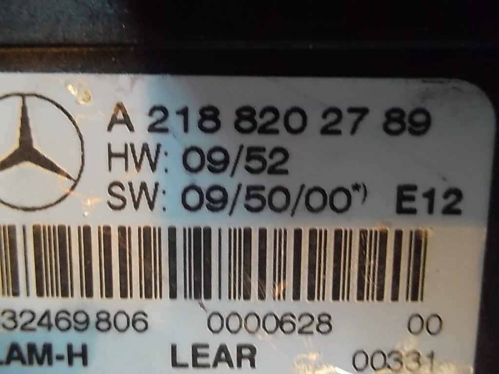 фото №1, Mercedes a2188202789 блок управления модуль led fv