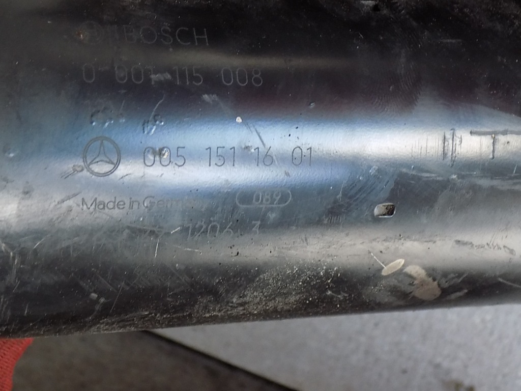 фото №2, Mercedes 1.7cdi стартер 0051511601