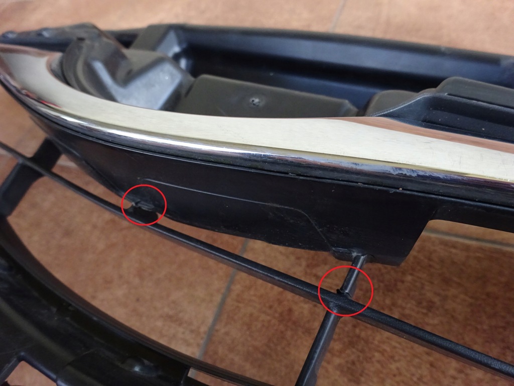 фото №7, Toyota verso s 2010-2015 10-15 решітка радіатора решітка радіатора хром