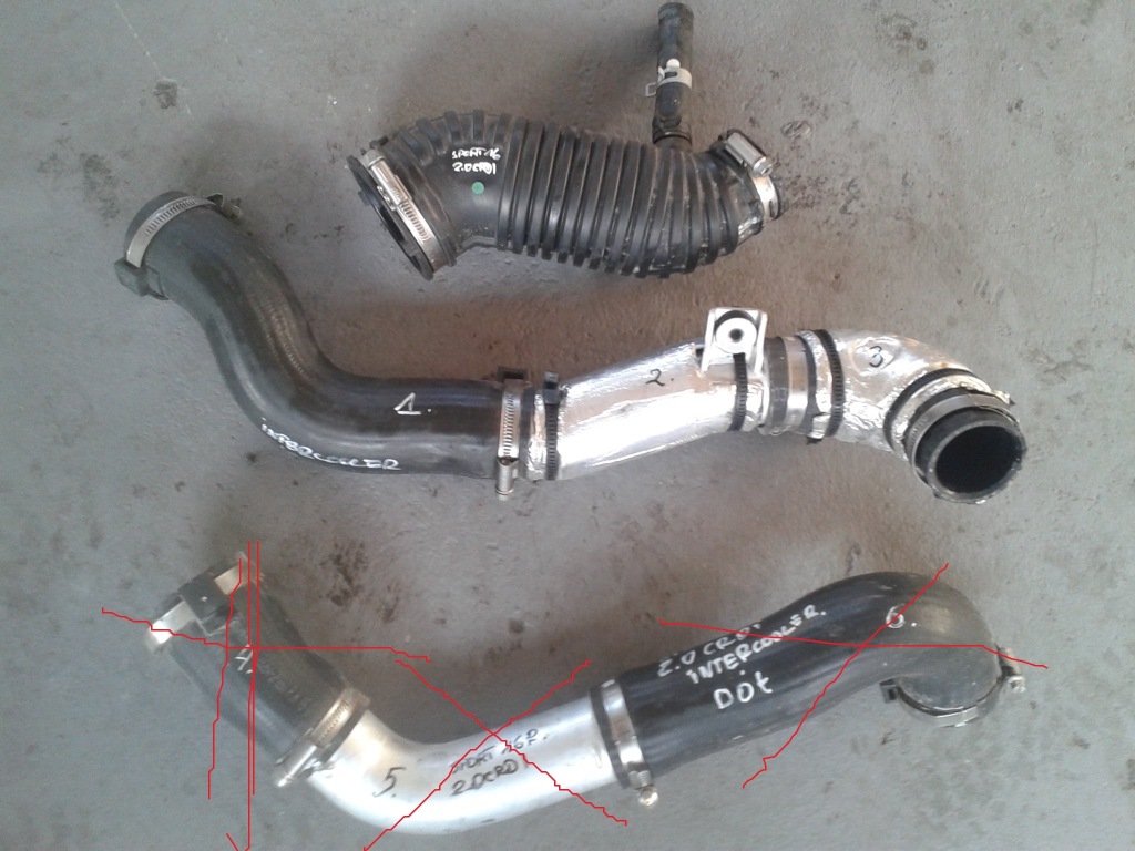 фото №1, Kia sportage iv 2016 2.0 crdi waz труба шланг