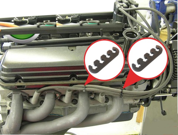 фото №6, Кабели провода зажигания клипсы do grand cherokee